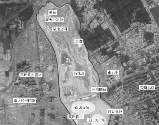 图1 湿地公园平面布置图